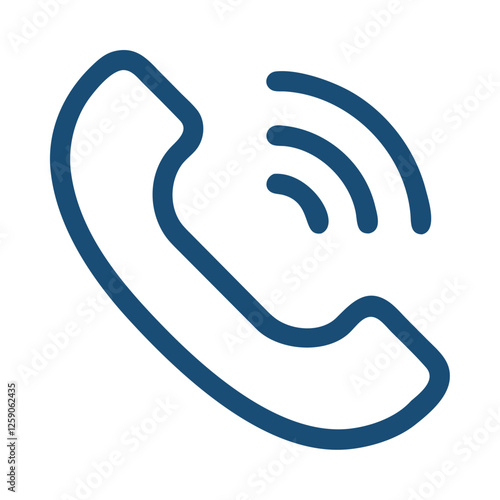 Phone Call Signal Telecommunications Industry Icon