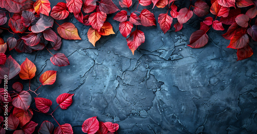 Elegant Botanical Background for Office Decor
