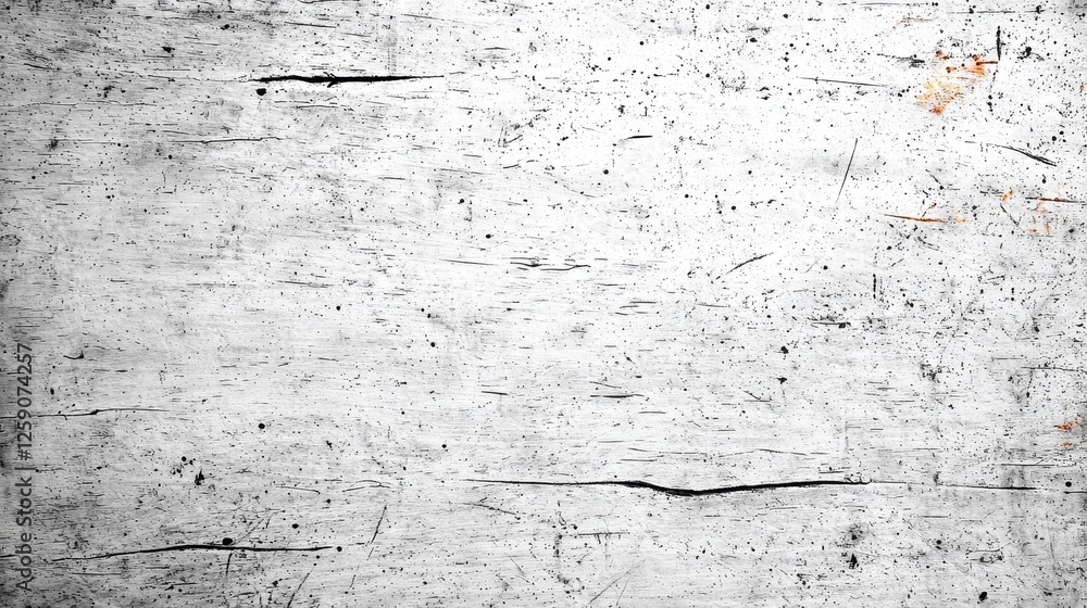Obraz premium A textured, weathered white wooden surface with visible cracks and imperfections, creating a rustic and aged appearance.
