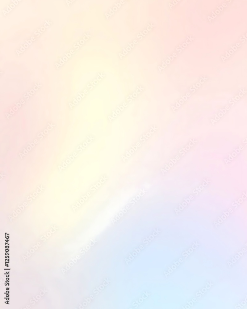Abstract pastel background with blended hues of yellow, blue, and pink soft, colorful design Abstract pastel background with blended hues of yellow, blue, and pink soft, colorful design