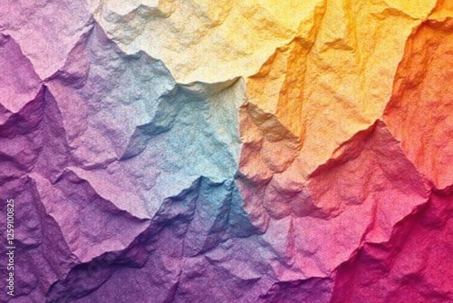 Wallpaper Mural crumpled paper texture background with faint creases, newspaper, rough, creased Torontodigital.ca