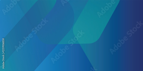 Abstract blue background with glowing geometric lines