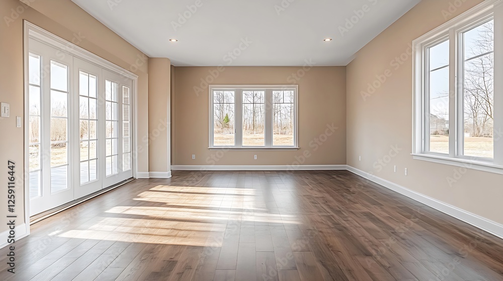 Bright and Spacious Living Room with Natural Light and Modern Design : Generative AI Bright and Spacious Living Room with Natural Light and Modern Design : Generative AI