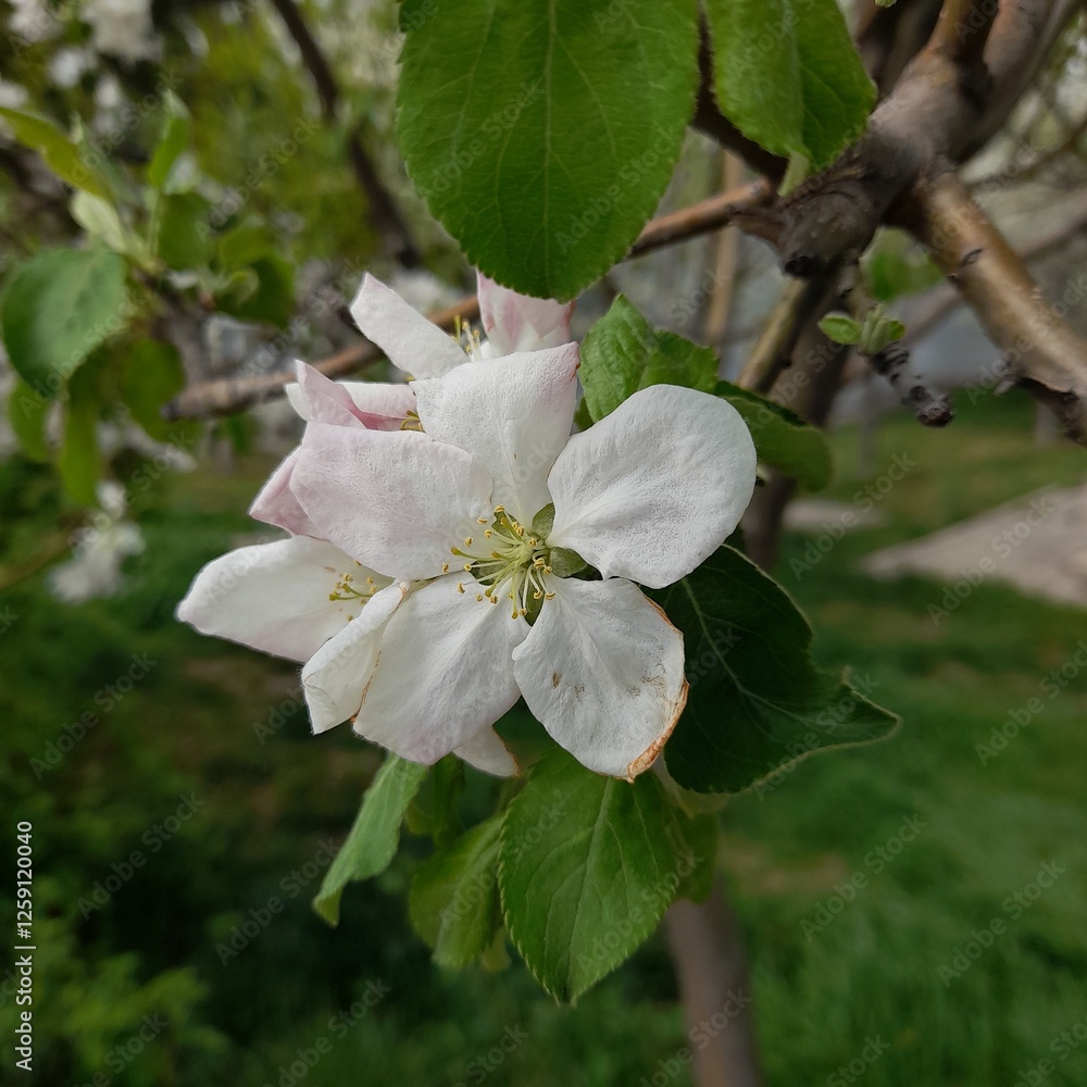 Fototapeta premium apple tree blossom