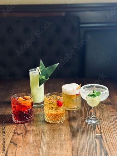 cocktail with lime