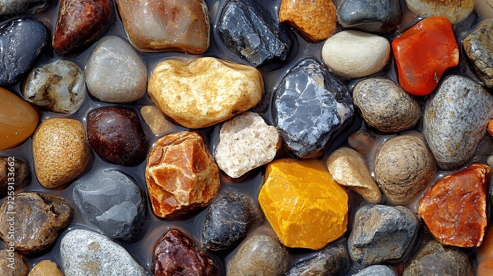Transparent pebbles texture natural and calming presentations Transparent pebbles texture natural and calming presentations