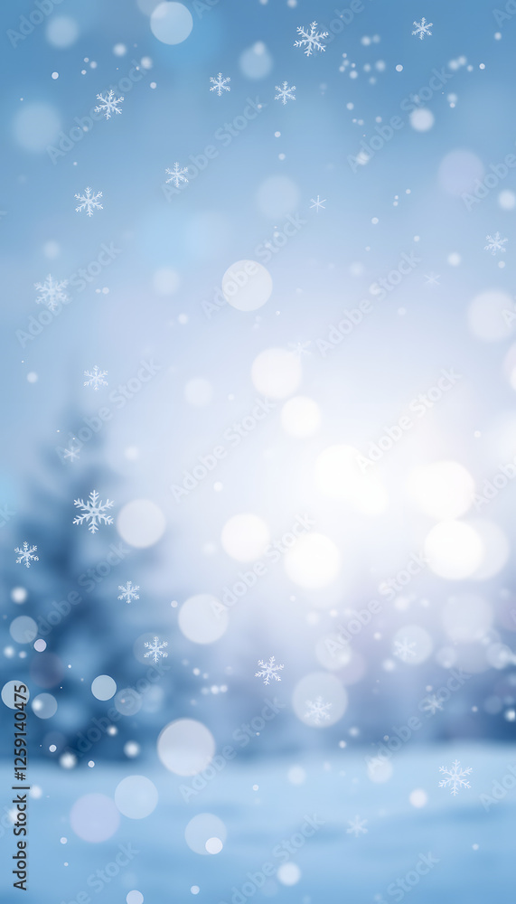 abstract winter background with snowflakes, glowing neon. with white shades abstract winter background with snowflakes, glowing neon. with white shades
