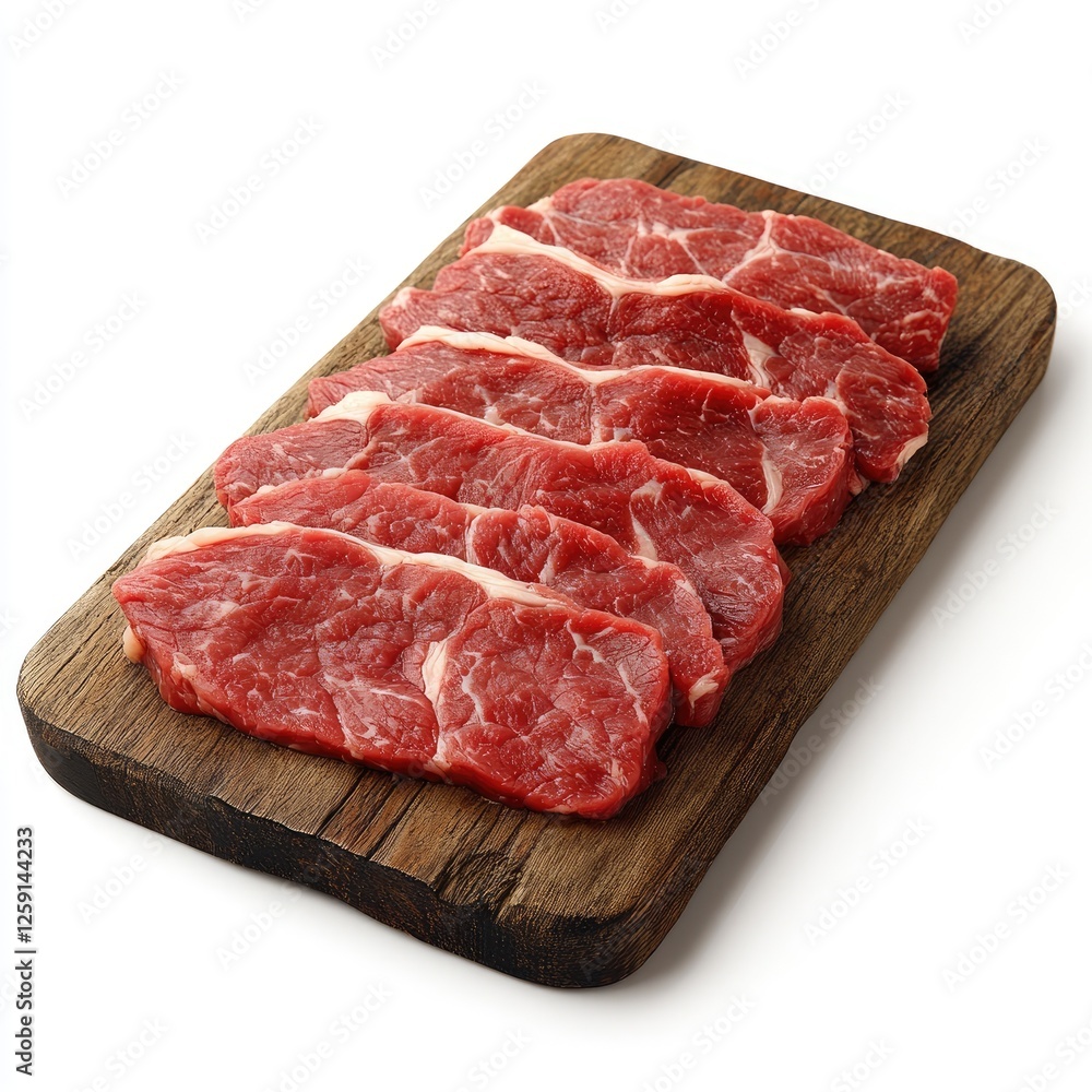 Sizzling Steaks: Premium Cuts of Raw Beef Ready for Grilling Sizzling Steaks: Premium Cuts of Raw Beef Ready for Grilling