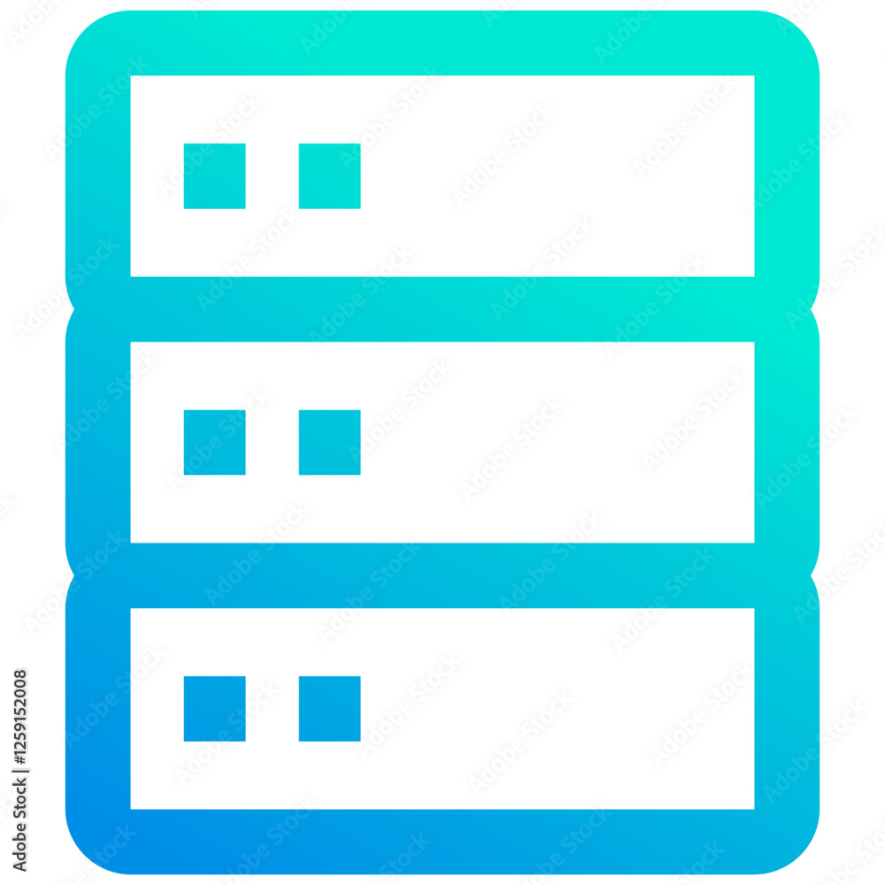 Data Storage Icon Data Storage Icon