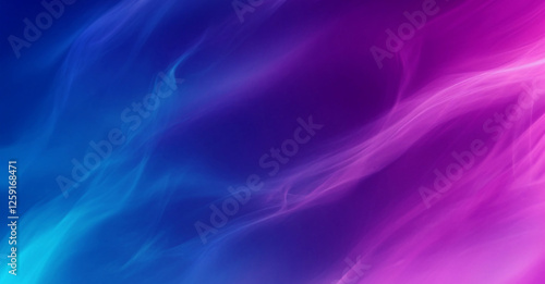 Wallpaper Mural Midnight Blue Smoke Swirls - Ethereal Abstract Art Torontodigital.ca