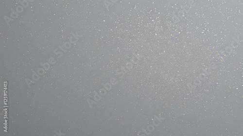Shimmering Nostalgia: Metallic Glitter on Vintage Gray
