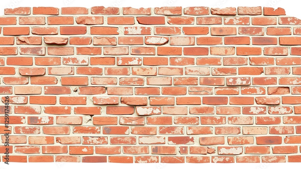 Rustic Brick Wall Texture: Weathered and Distressed Rustic Brick Wall Texture: Weathered and Distressed