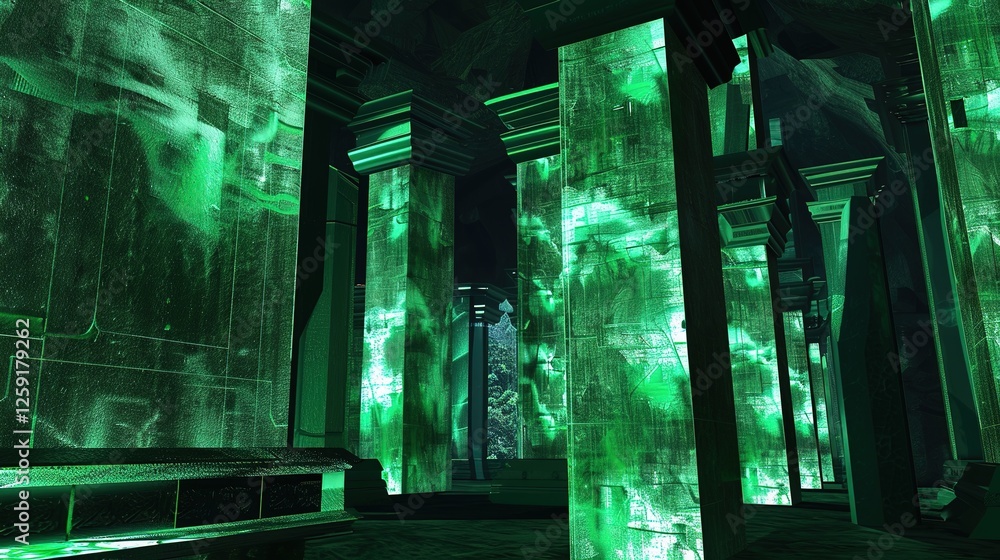 Obraz premium Jade_gemstone_Dreamstime_Fantasy_landscape_chinese