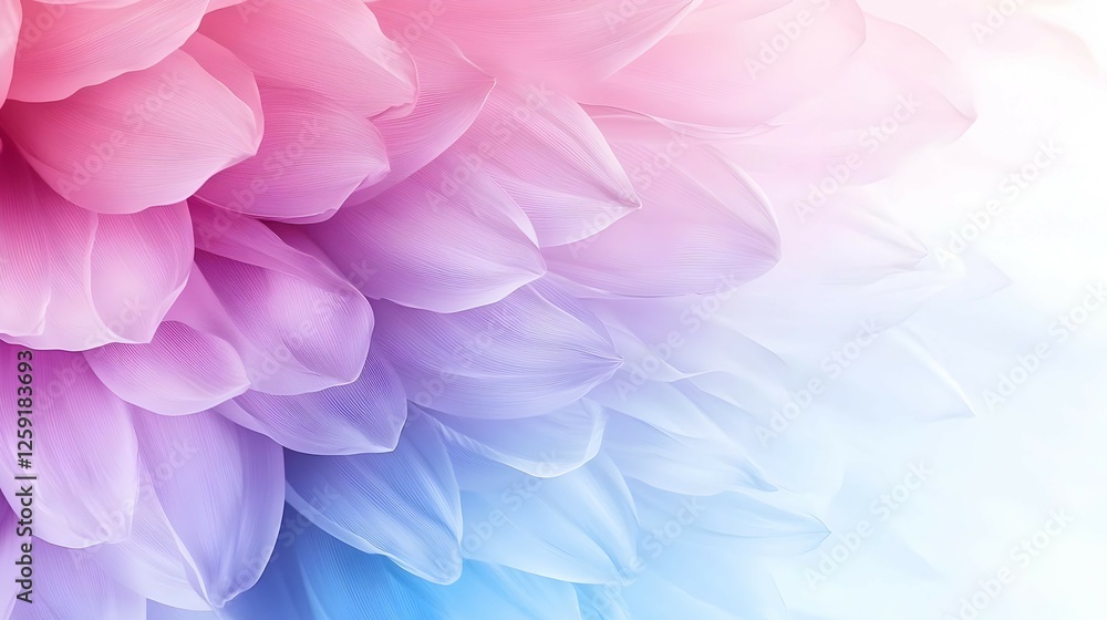 Obraz premium Close Up Soft Pastel Flowers