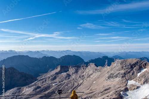 Ausblick von der Zugspitze photo