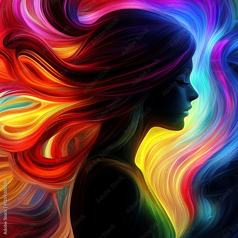 rainbow silohoutte rainbow silohoutte