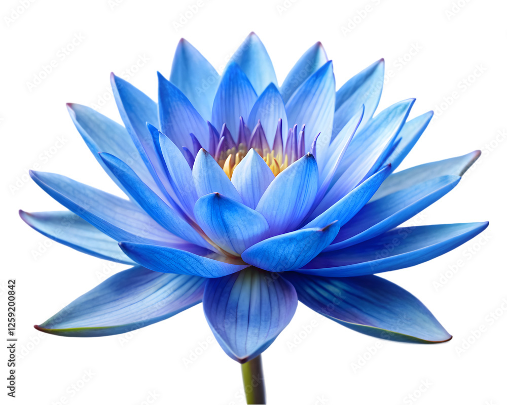 Fototapeta premium blue water lily