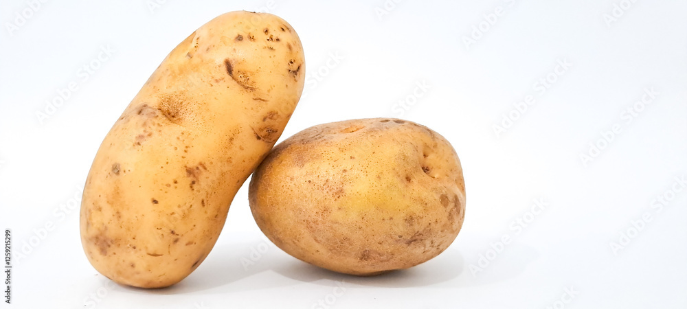 potatoes isolated on white background
potatoes isolated on white background