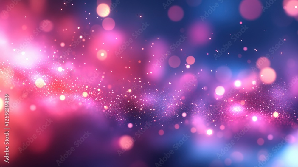 Vibrant Abstract Background with Colorful Bokeh and Glitter Effects Vibrant Abstract Background with Colorful Bokeh and Glitter Effects