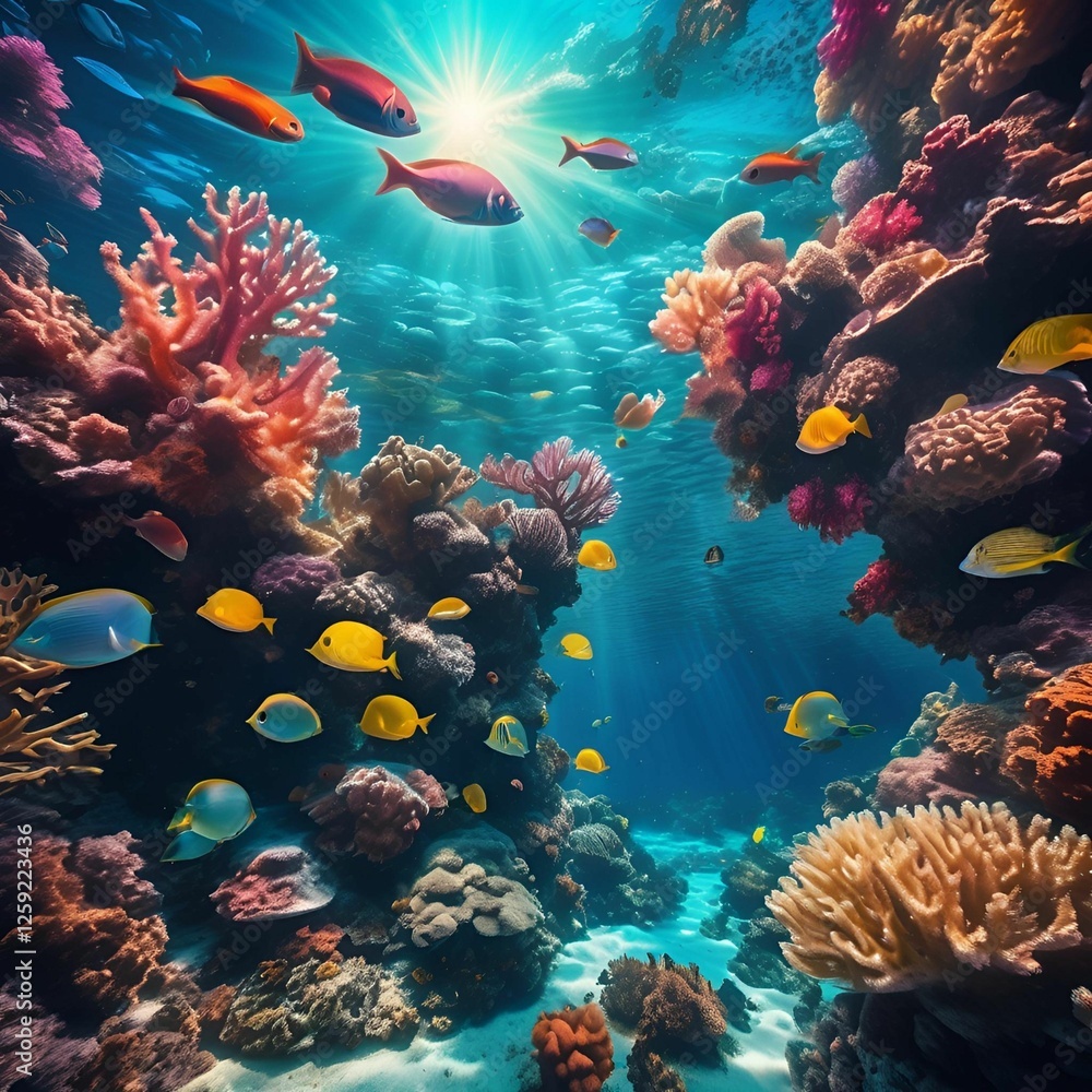 Obraz premium Underwater Paradise