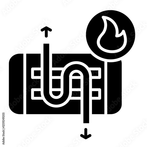 Heat Exchanger Icon