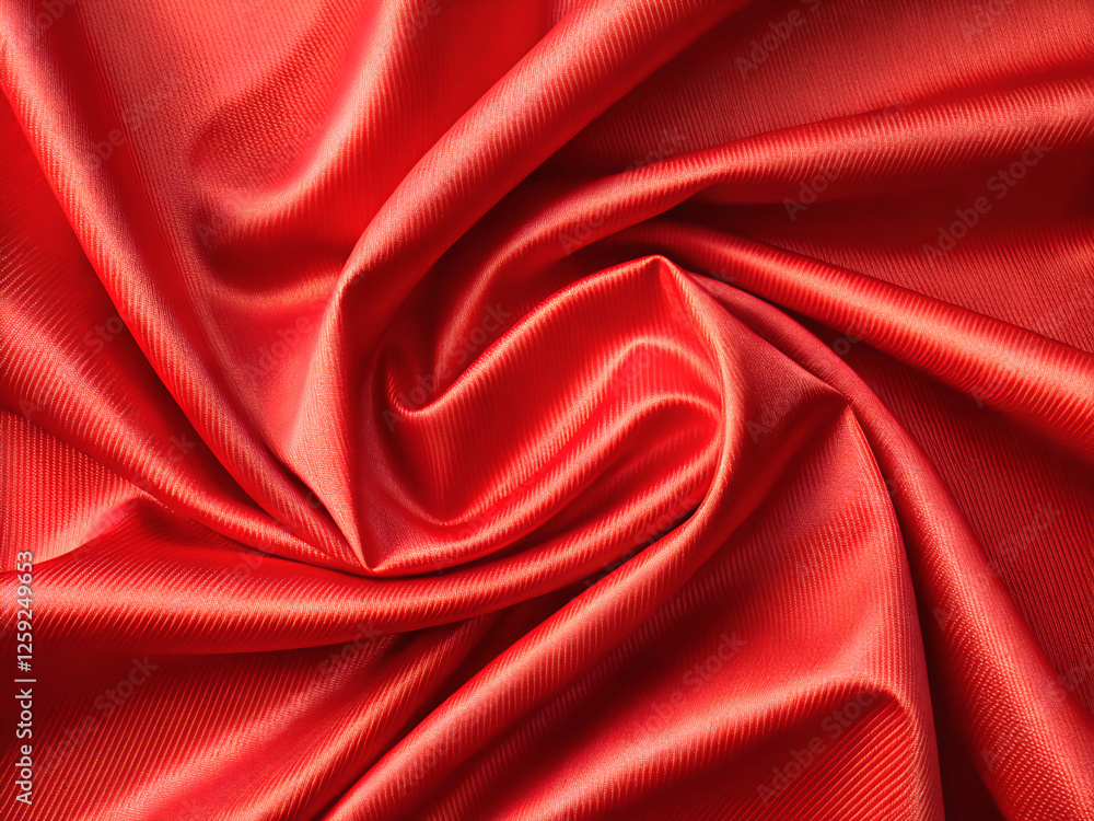 Obraz premium red silk background