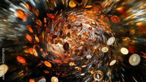 Delight in a worms-eye view of economic windfalls Witness the dance of wealth and inflation