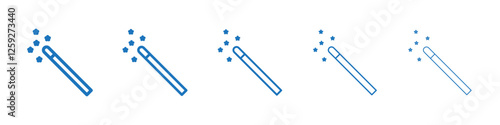 Magic icon Symbol collection thin outline set