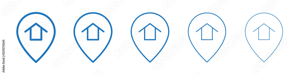 Placeholder icon Symbol collection thin outline set Placeholder icon Symbol collection thin outline set