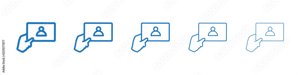 Retention icon Symbol collection thin outline set Retention icon Symbol collection thin outline set