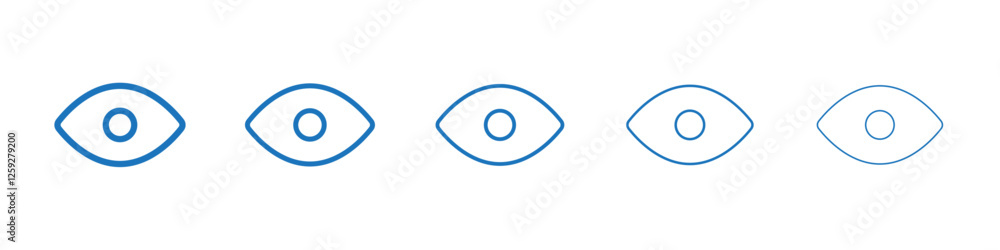 Show icon Symbol collection thin outline set Show icon Symbol collection thin outline set