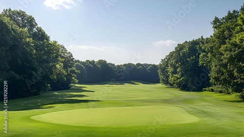 Green Meadow And Trees Wide Open Space photo