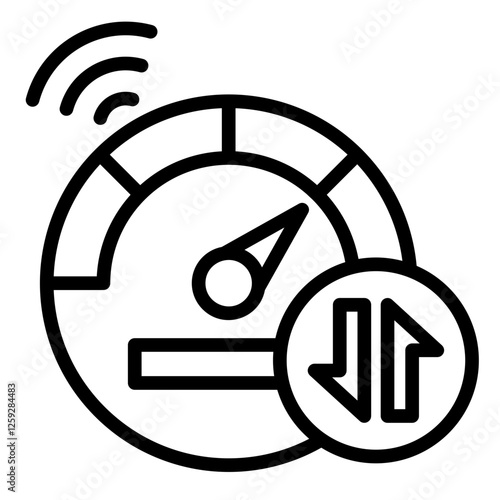 Bandwidth Icon