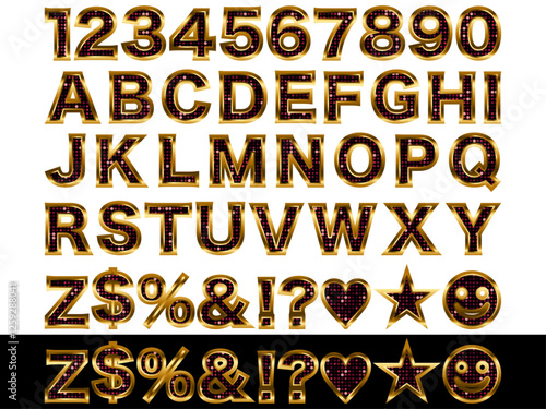 ミラータイル2、文字フチ1金、11ワイン