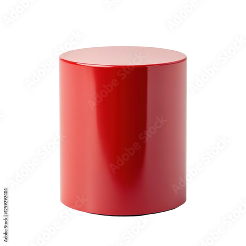 red pedestal or podium 