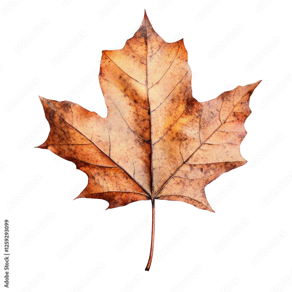 maple leaf isolated on white maple leaf isolated on white