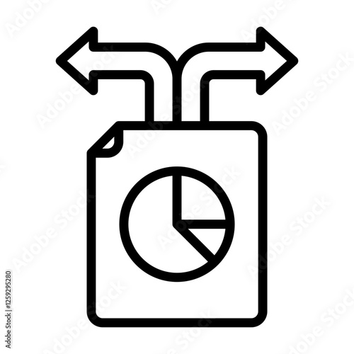 Data Driven Decision Icon