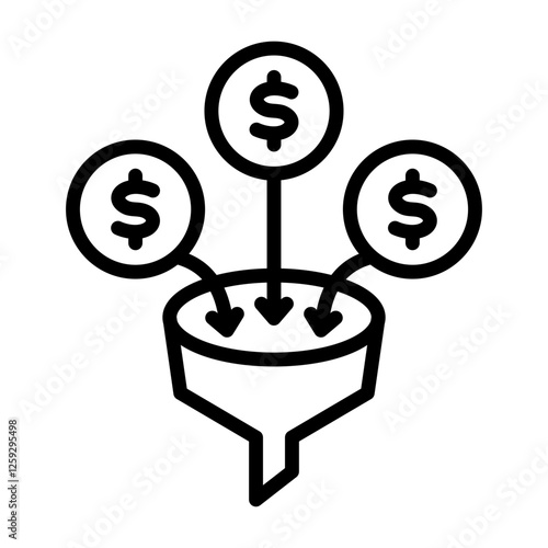 Sales Funnel Icon