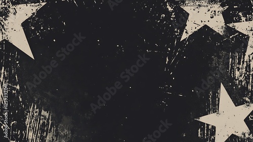 Grunge stars background texture