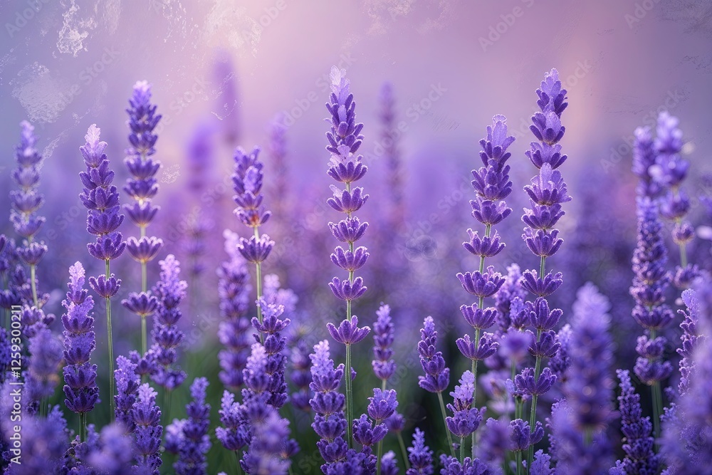 Fototapeta premium Soft Lavender Gradient Textured Background for Digital Art Creations