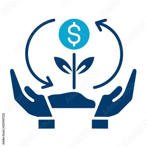 Sustainable Debt Icon