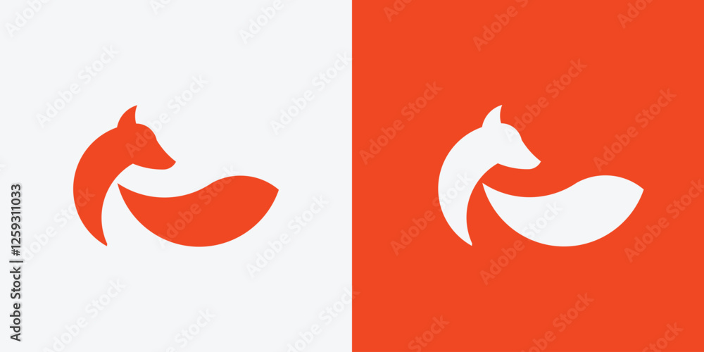 A simple and minimalist fox logo design that is suitable for fashion brands A simple and minimalist fox logo design that is suitable for fashion brands