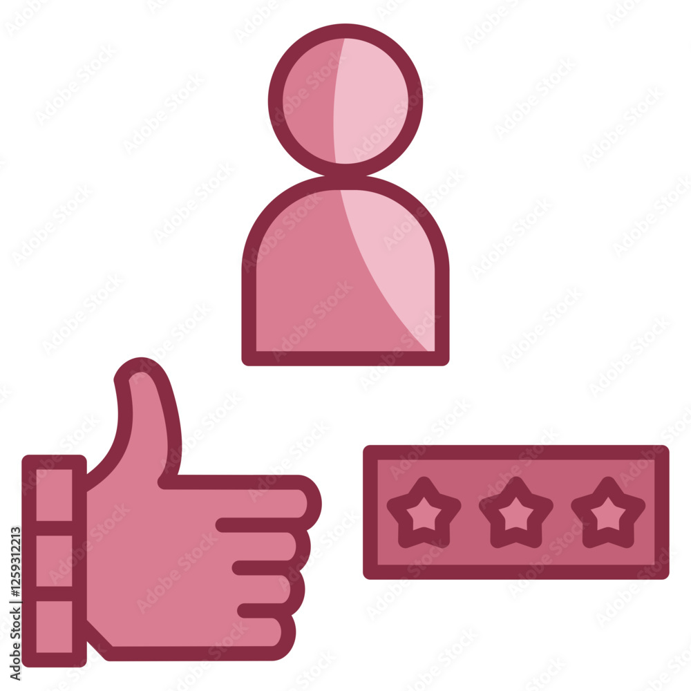 Star Rating Icon Element For Design Star Rating Icon Element For Design