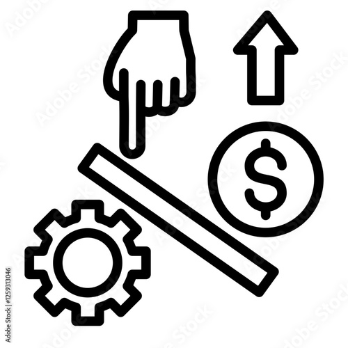 Leverage Icon