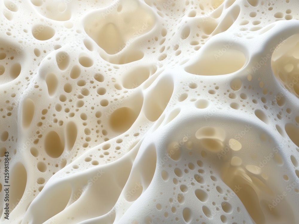 Abstract White Cellular Structure Abstract White Cellular Structure