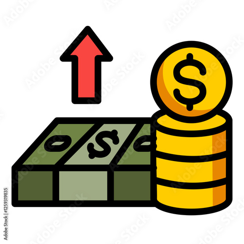Money Supply Icon