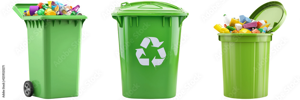 Green Recycling Bins for Waste Management and Eco-Friendly Disposal Green Recycling Bins for Waste Management and Eco-Friendly Disposal
