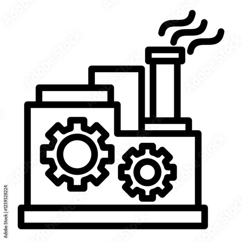 Industrial Production Icon