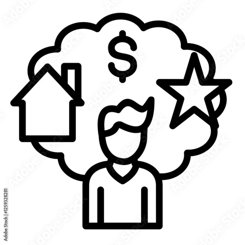 Inflation Expectations Icon