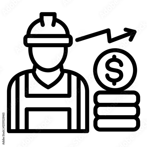 Wage Growth Icon